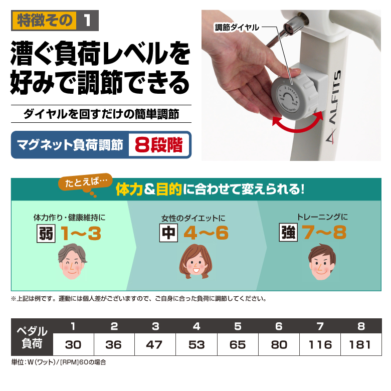 エアロマグネティックバイク5219/AFB5219