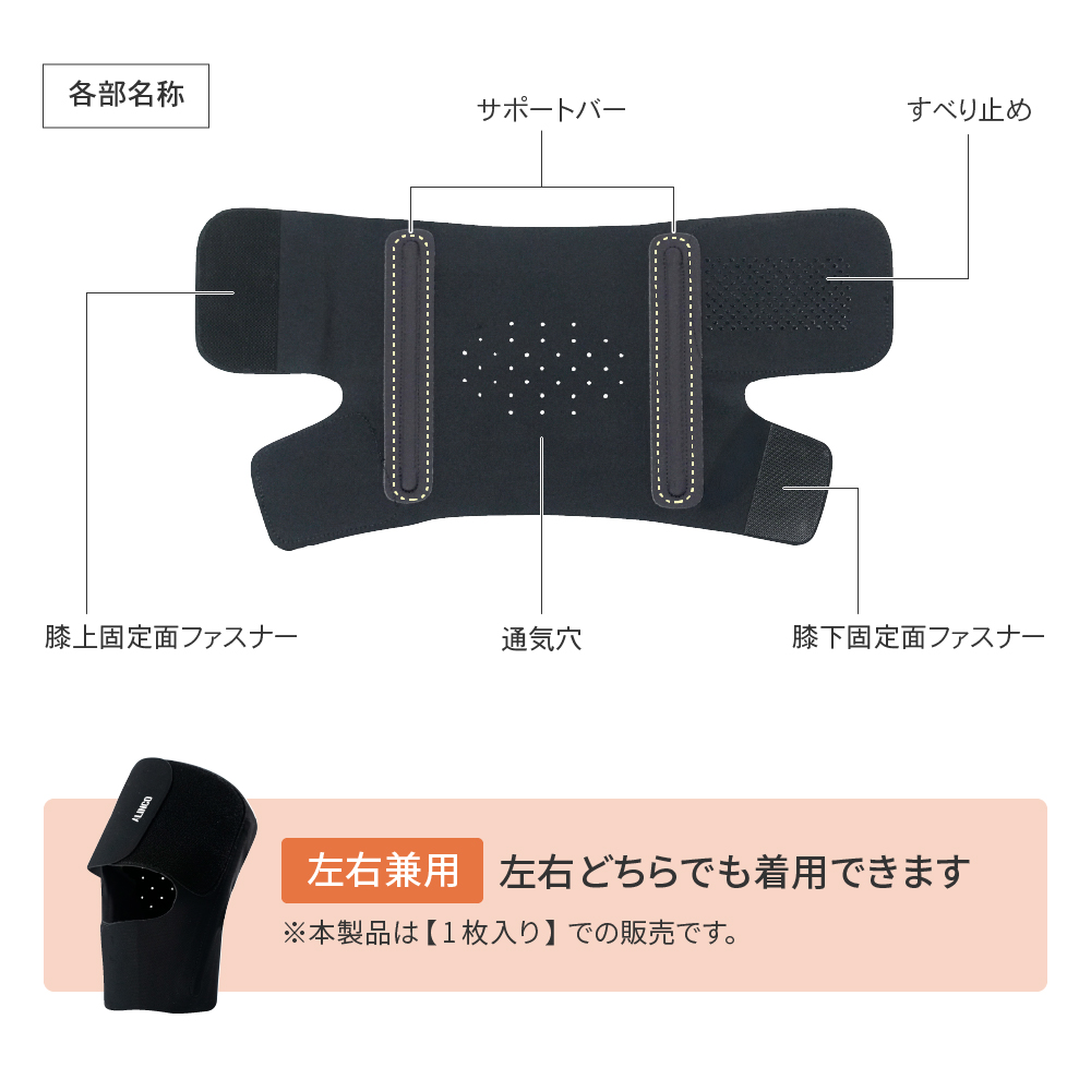 膝のミカタ/EXG306SM(SMサイズ)/EXG306ML(MLサイズ)
