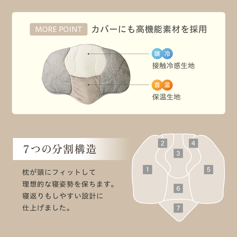 「安眠仕立」快眠枕/MCB8002