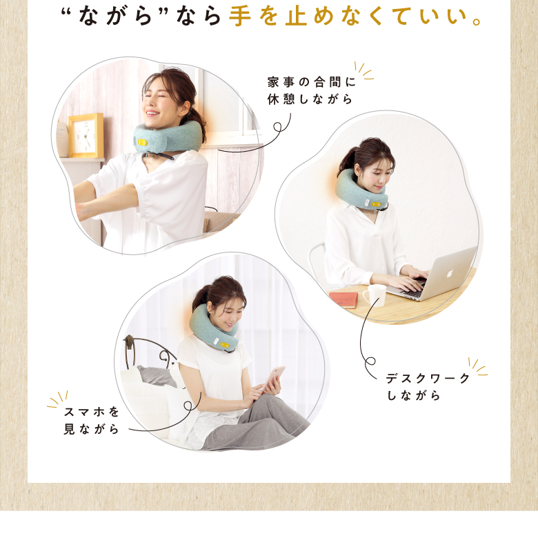 niko　CALOS マッサージ枕 グレー niko CALOS マッサージ枕 グレー CALQS(カルクス)公式ブランド