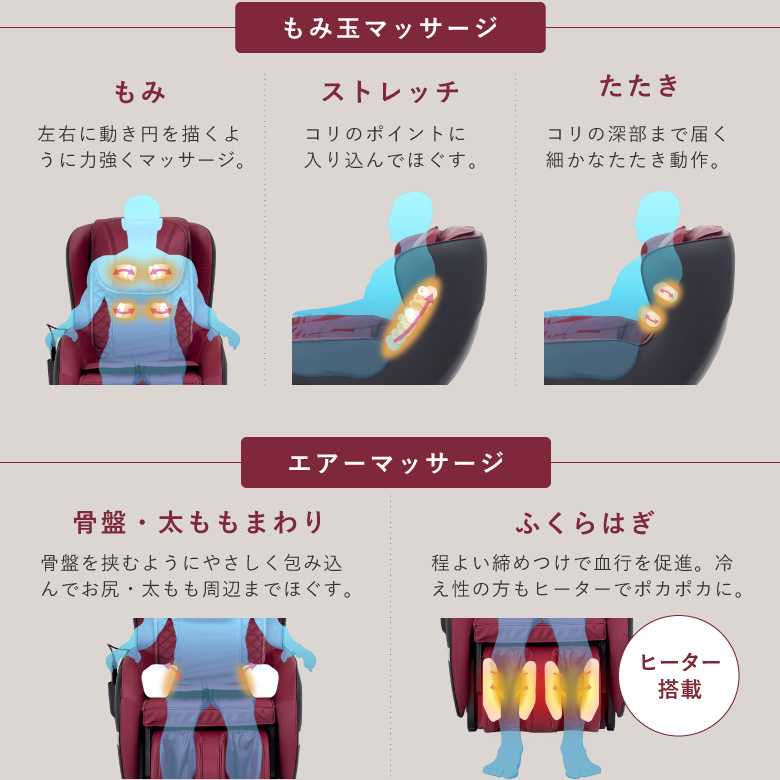 マッサージチェア2119R/MSC2119R