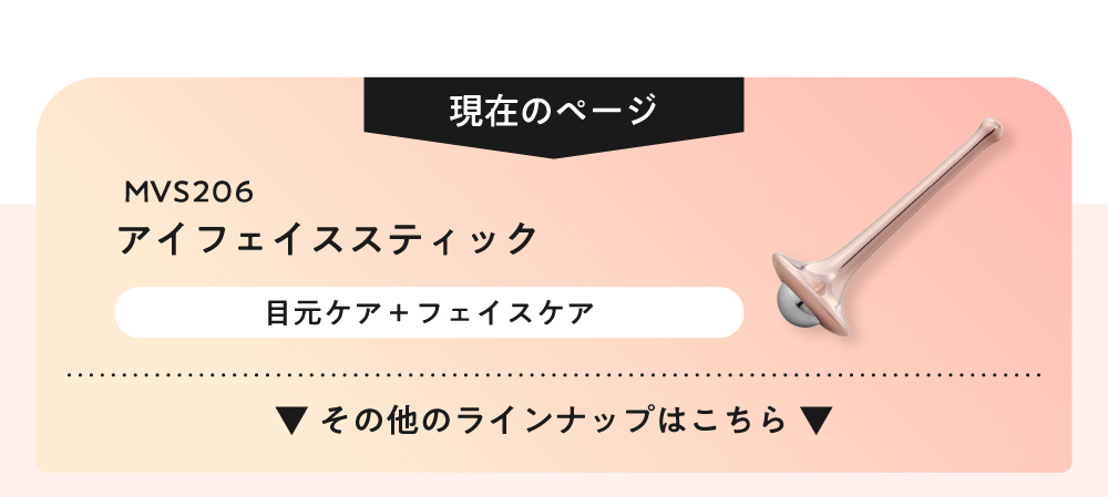 現在のページ アイフェイススティック MVS206
