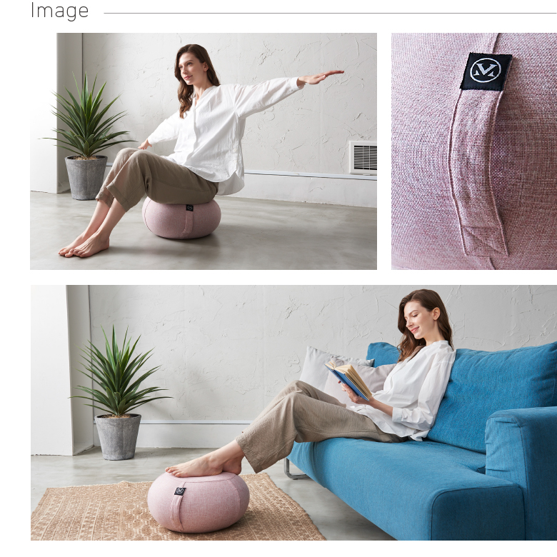 オーバルボール 42cm/パウダーピンク/MVS242_08