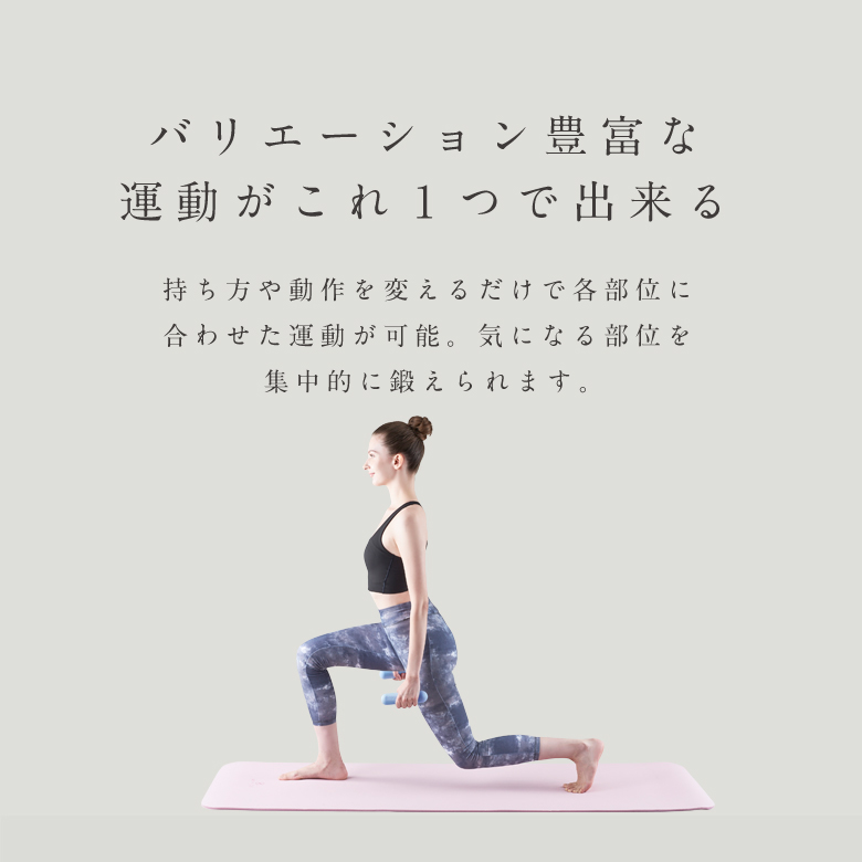 ソフトグリップダンベル 1.0kg/MVS502_02